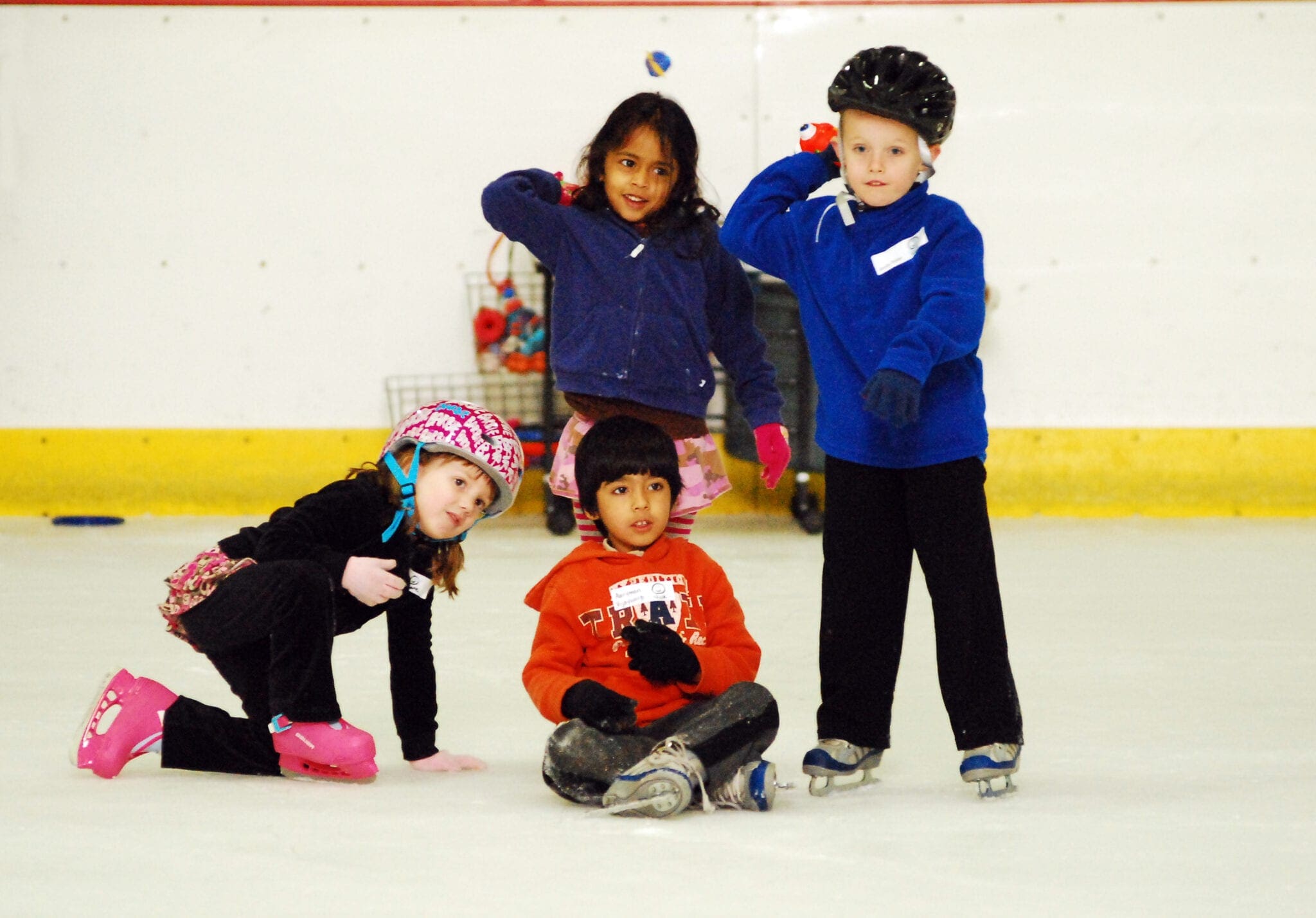 Thanksgiving ice skating camps at TBSA